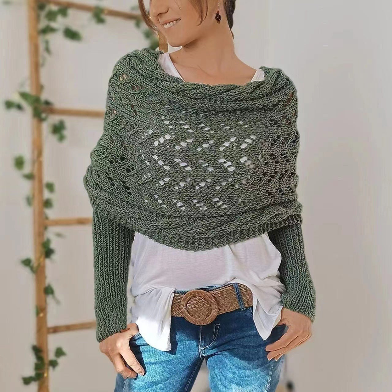 Écharpe Stylishly avec manches