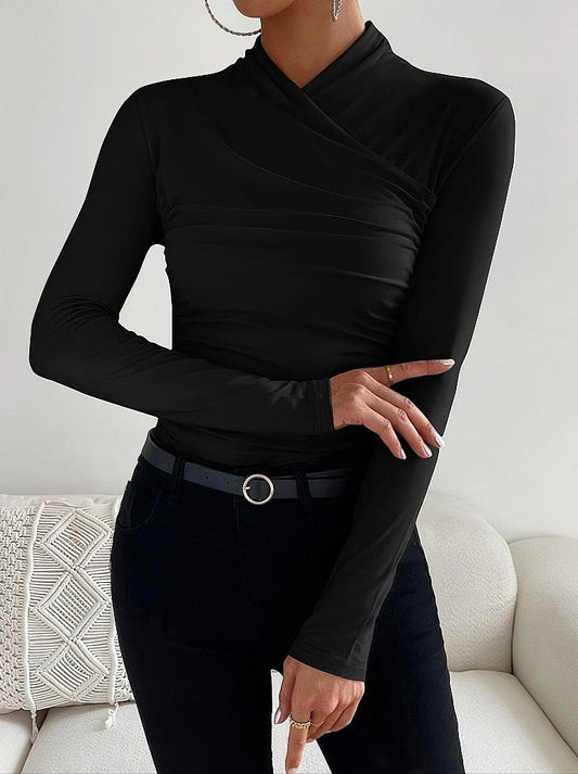 Pull Col Croisé vivatelle Sorties Élancées