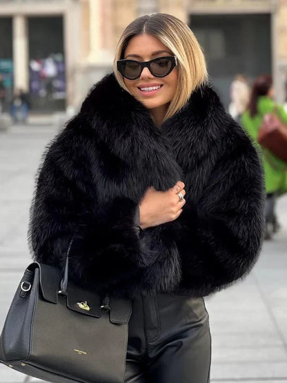 Mia|Veste en fourrure de luxe