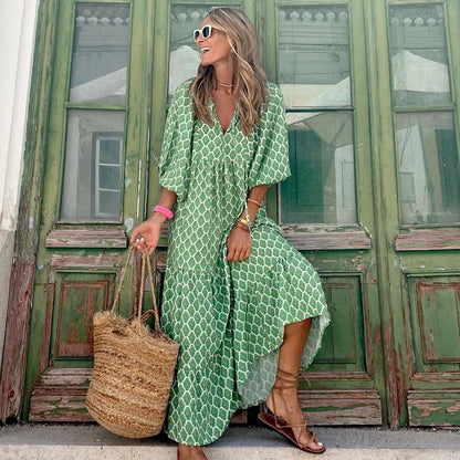 Robe Bohème vivatelle Sorties Vintage