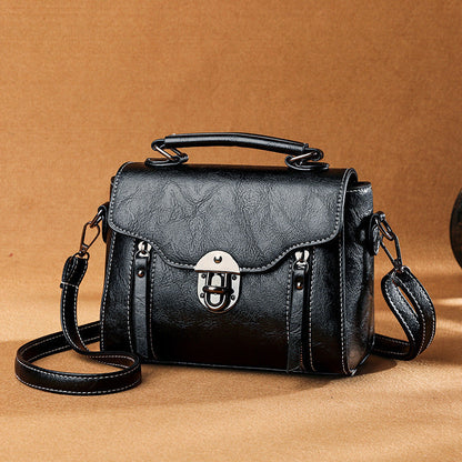 Layar - sac à main carré en cuir
