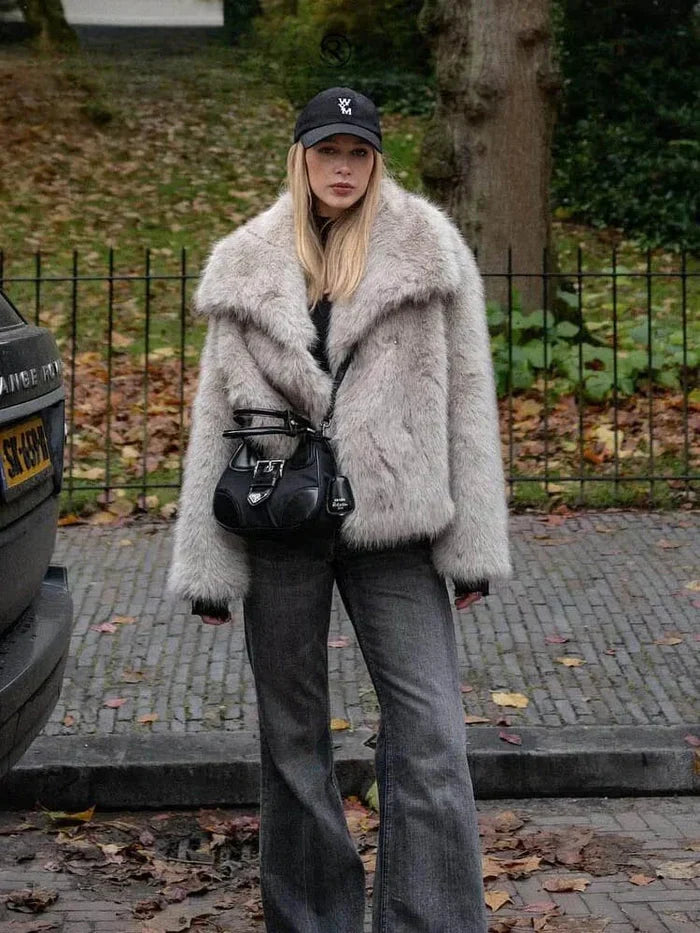 Mia|Veste en fourrure de luxe