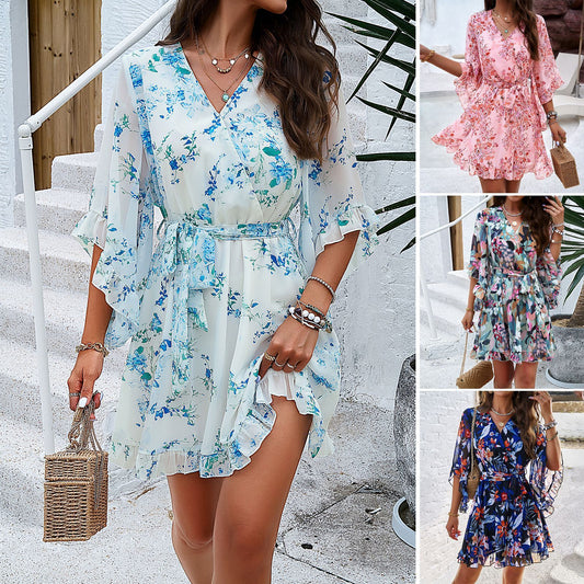 Robe Fleurie vivatelle Sorties Florales