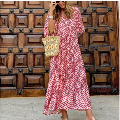 Robe Bohème vivatelle Sorties Vintage