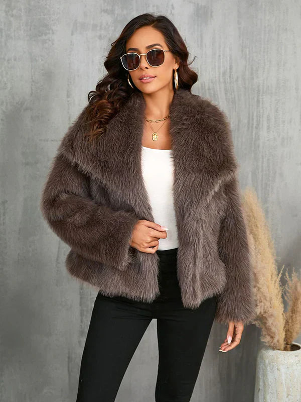 Mia|Veste en fourrure de luxe